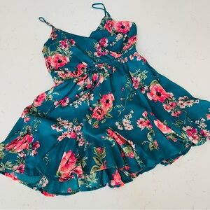Trixxi floral flowy skirt dress